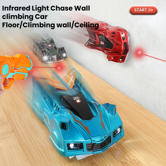 Infrared Light Chasing Wall Climbing Car